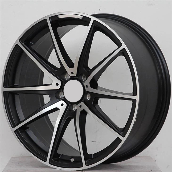 Matte Black Face Milling Cast Alloy Wheels Rims