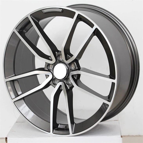 Gloss Black Milling Face Cast Alloy Car Wheels